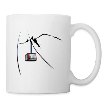 Chamonix Cable Car Aiguille du Midi - Mug - white - Right