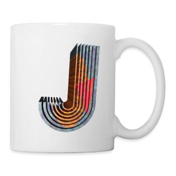 J - Tasse - Weiß - Rechts