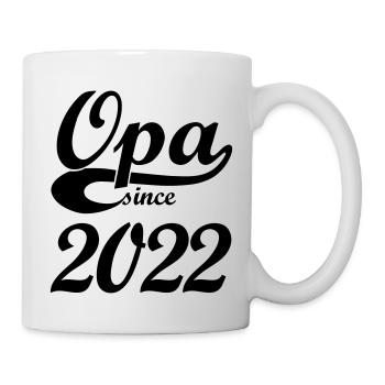 Opa since 2022 Farbwechsel - Tasse - Weiß - Rechts