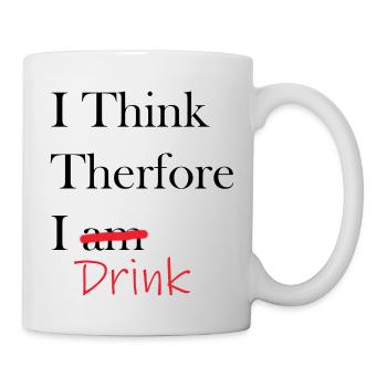Philosophenschule - Tasse - Weiß - Rechts