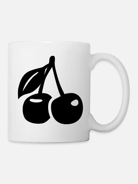 Cherries symbol - Mug - white