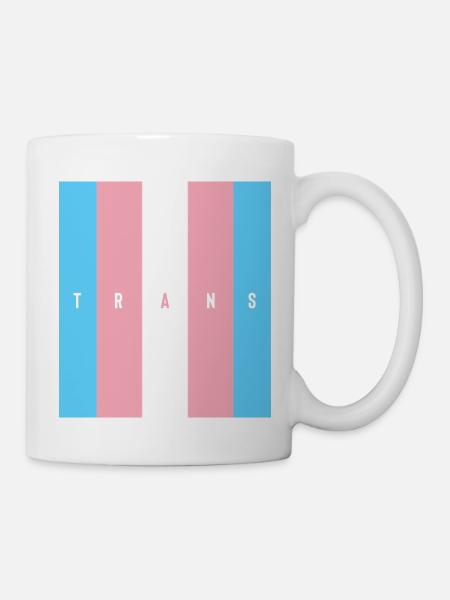 Trans - Mug blanc - blanc