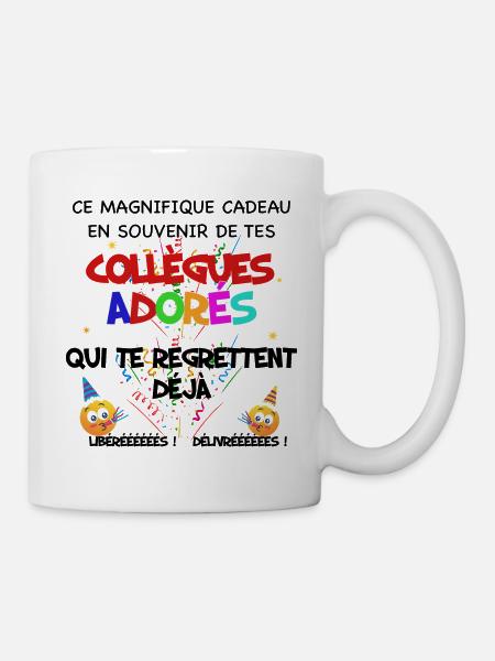 Collègues adorés. Meilleur collègue - Mug blanc - blanc