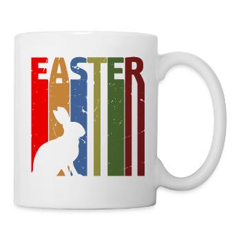 Easter Vintage Style for Easter and Easter - Mug - white - Right