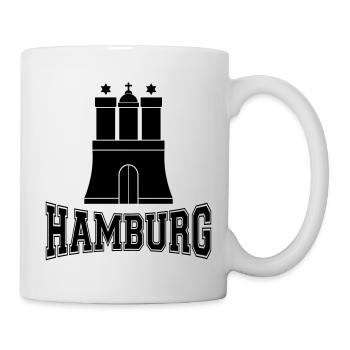 Hamburg - Tasse - Weiß - Rechts