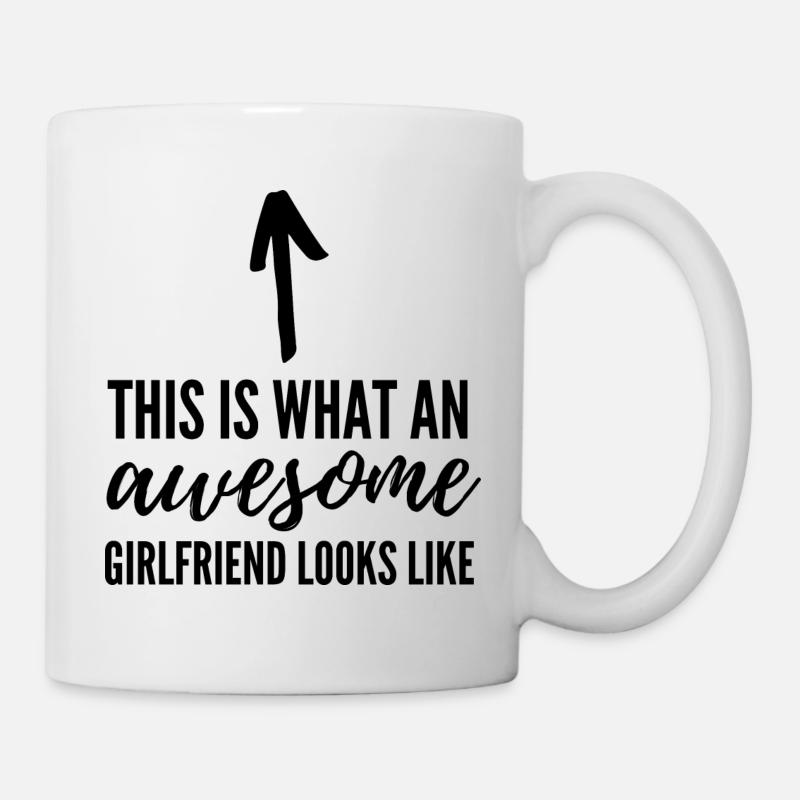 Awesome Girlfriend - Mug - white