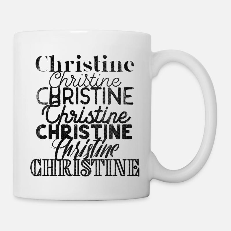 Christine - Mug - white