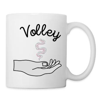 Gift volleyball drole sport passion - Mug - white - Right