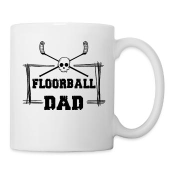 floorball floorball-papa floorball-papa unihockey-sport - Mug blanc - blanc - Droite