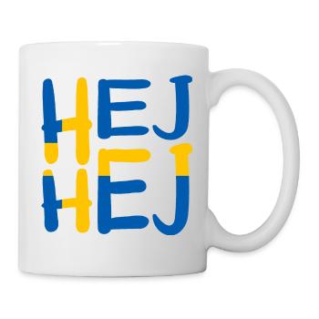 HEJ HEJ SUÈDE - Mug blanc - blanc - Droite