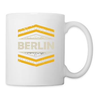 Berlin Berlin Urban City Style Lettering Design - Mug - white - Right