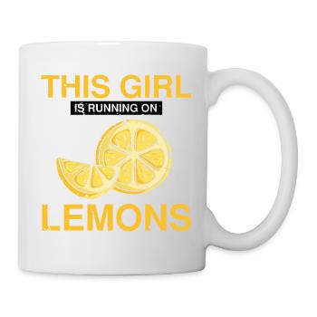 Lemon Design Lemonades Stand Boss Vente de citron - Mug blanc - blanc - Droite