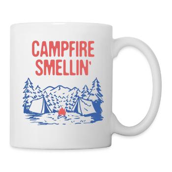 Campfire Smellin' Camping Summer Camper Tropical - Tasse - Weiß - Rechts