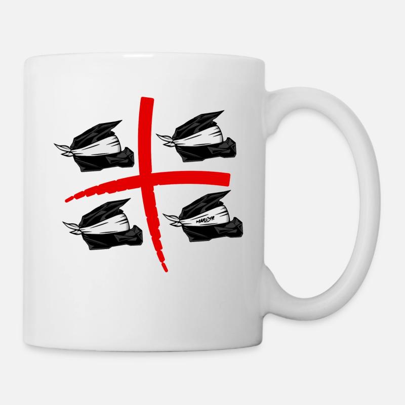 4 Mori Motocross - Mug blanc - blanc