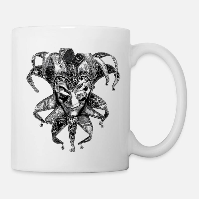 Masque de Venise - Mug blanc - blanc
