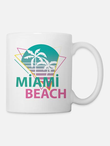 Miami Beach - Mug - white