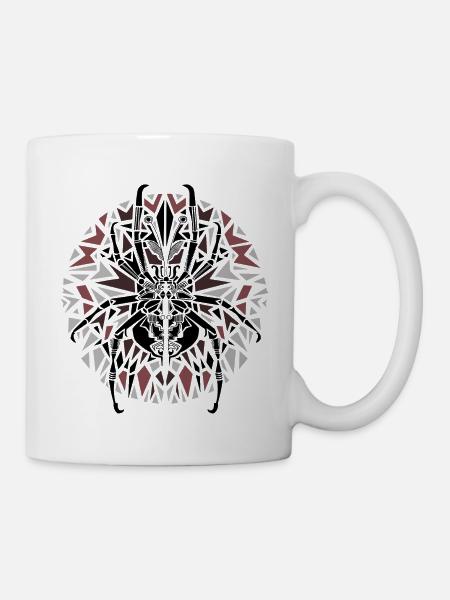 araignée - Mug blanc - blanc