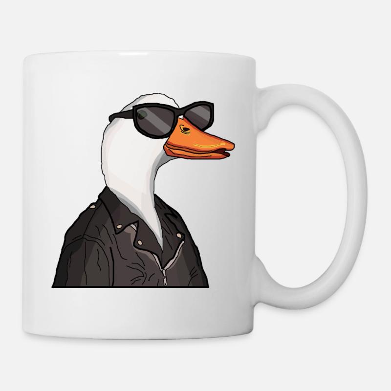 the COOL duck - Tasse - Weiß