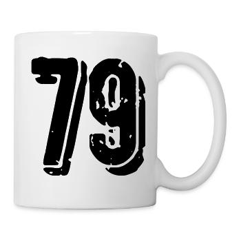 79 number jersey - Mug - white - Right