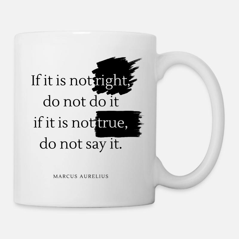 Do right tell the truth - Mug - white