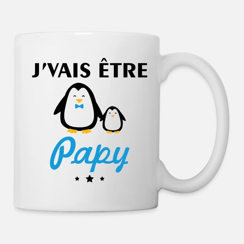 Je vais être papy, bientôt grand-père - Mug blanc - blanc