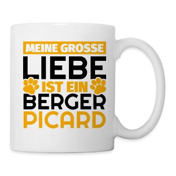 Berger Picard Geschenke lustig - Tasse - Weiß - Rechts