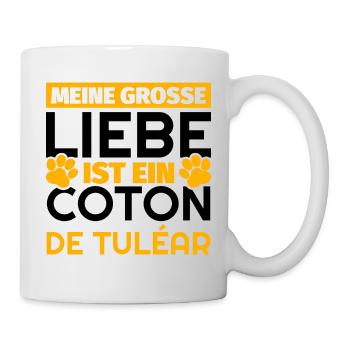 Coton de Tuléar Geschenke lustig - Tasse - Weiß - Rechts
