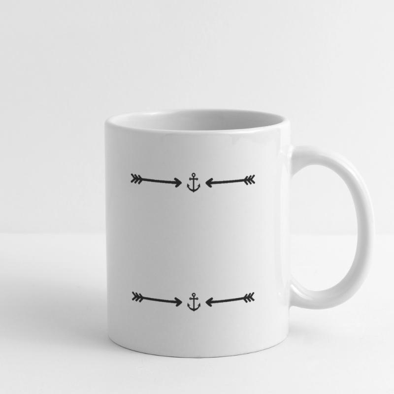 Anchor - Frame - Pattern Mug