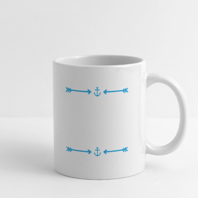 Anchor - Frame - Pattern Mug