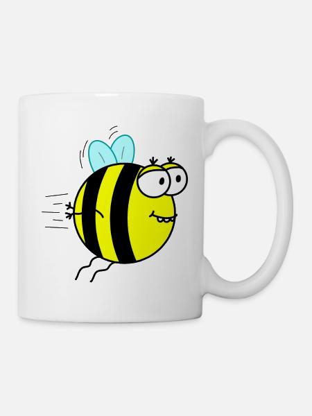 Dicke Hummel - Tasse - Weiß