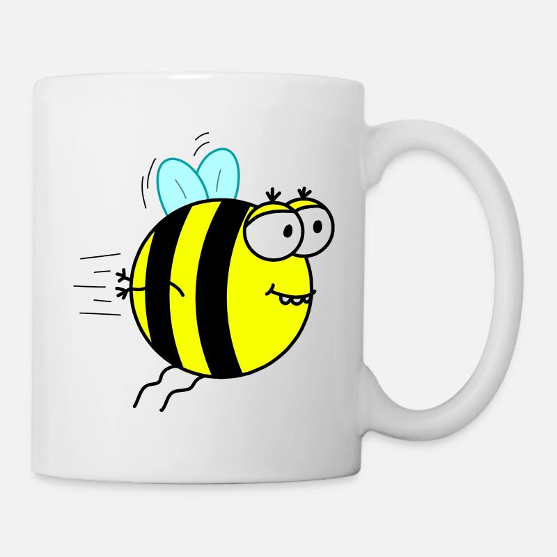 Dicke Hummel - Tasse - Weiß