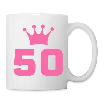 50 Years 50th Birthday Birthday Gift - Mug - white - Right