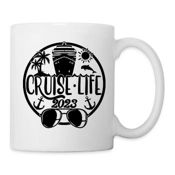 Cruise Life 2023 Cruising Summer Holiday Vacation - Mug - white - Right