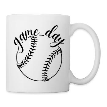 JOUR DE JEU - Mug blanc - blanc - Droite