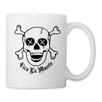 Viva La Muerte - Tasse - Weiß - Rechts