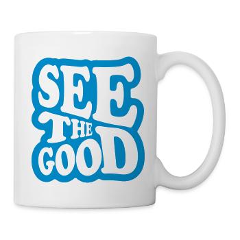 voir la bonne citation - Mug blanc - blanc - Droite