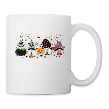 Tis the Season, Halloween Gnomes, Thanksgiving Gif - Mug - white - Right