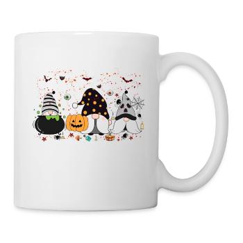 Tis the Season, Halloween Gnomes, Thanksgiving Gif - Mug - white - Right
