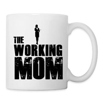 The working Mom - Tasse - Weiß - Rechts