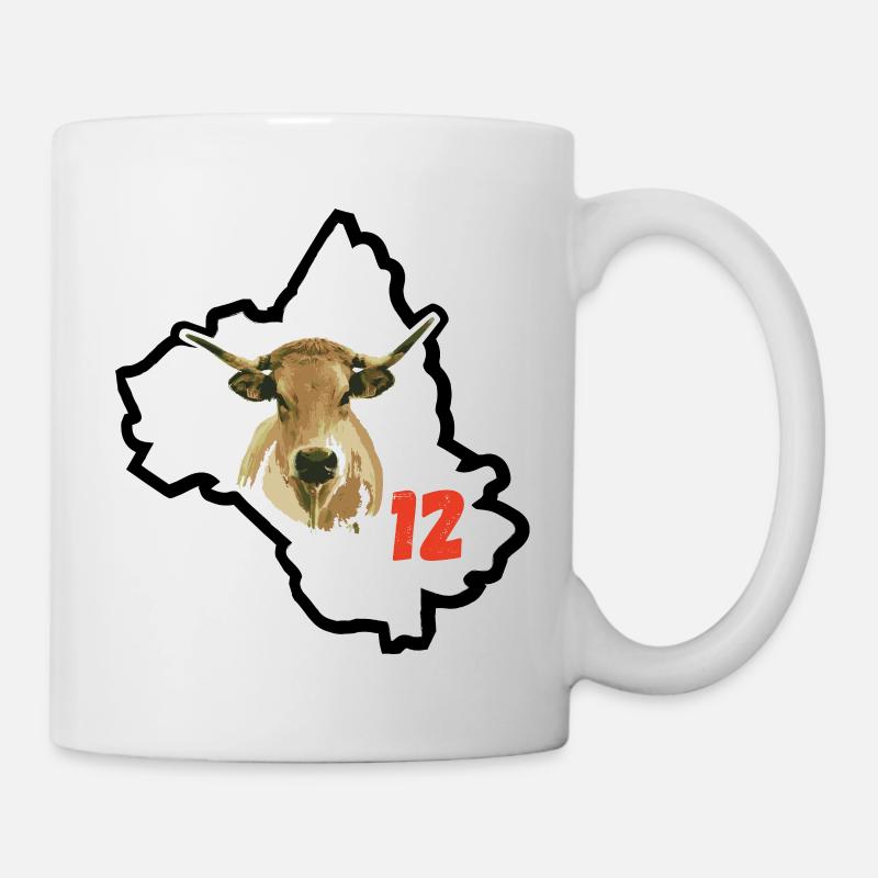 Aveyron en France - Mug blanc - blanc