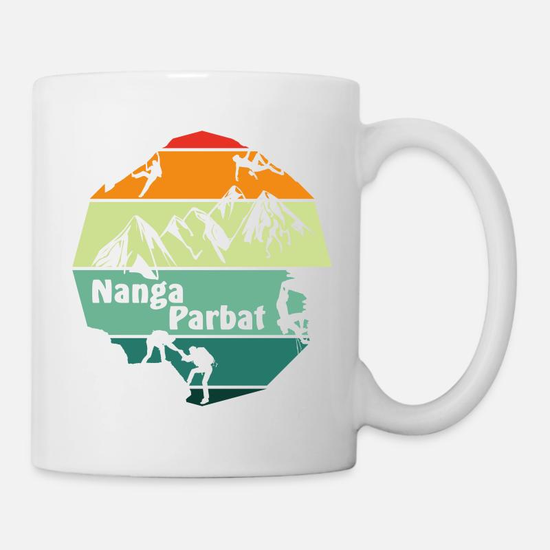nanga parbat - Mug blanc - blanc