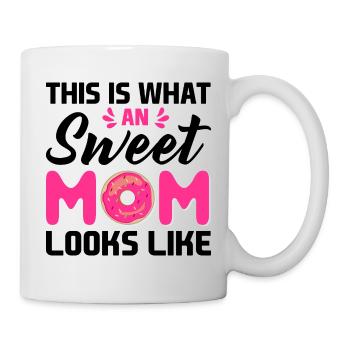 Idée cadeau de mère pour la fête des mères Meilleure mère - Mug blanc - blanc - Droite
