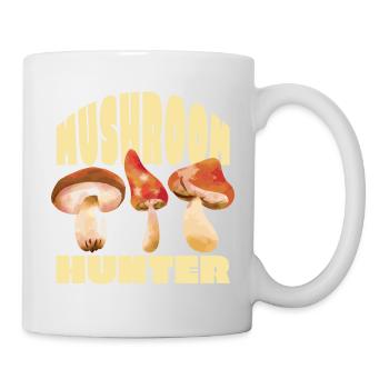 Mushroom Picker Nature Forest Mushroom Hunter - Mug - white - Right