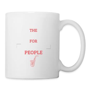 Saxophone Instrument For Intelligent People LT - Mug - white - Right