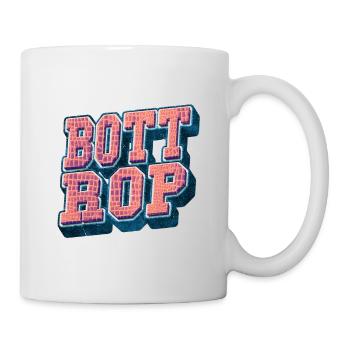Bottrop Germany City Font Vintage Retro - Mug - white - Right