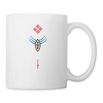 Masque Racines Cosmiques - Mug blanc - blanc - Droite