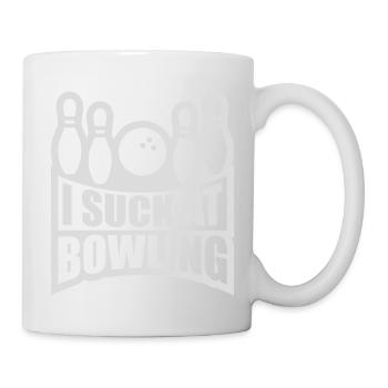 Je suis nul au bowling - Mug blanc - blanc - Droite