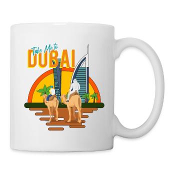 TAKE ME TO DUBAI - Mug - white - Right