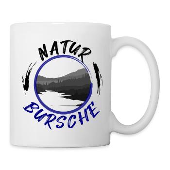 Naturbursche - Outdoor Geschenk - Tasse - Weiß - Rechts