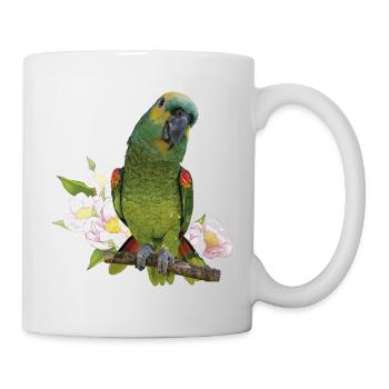 The blue-fronted amazon - Mug - white - Right